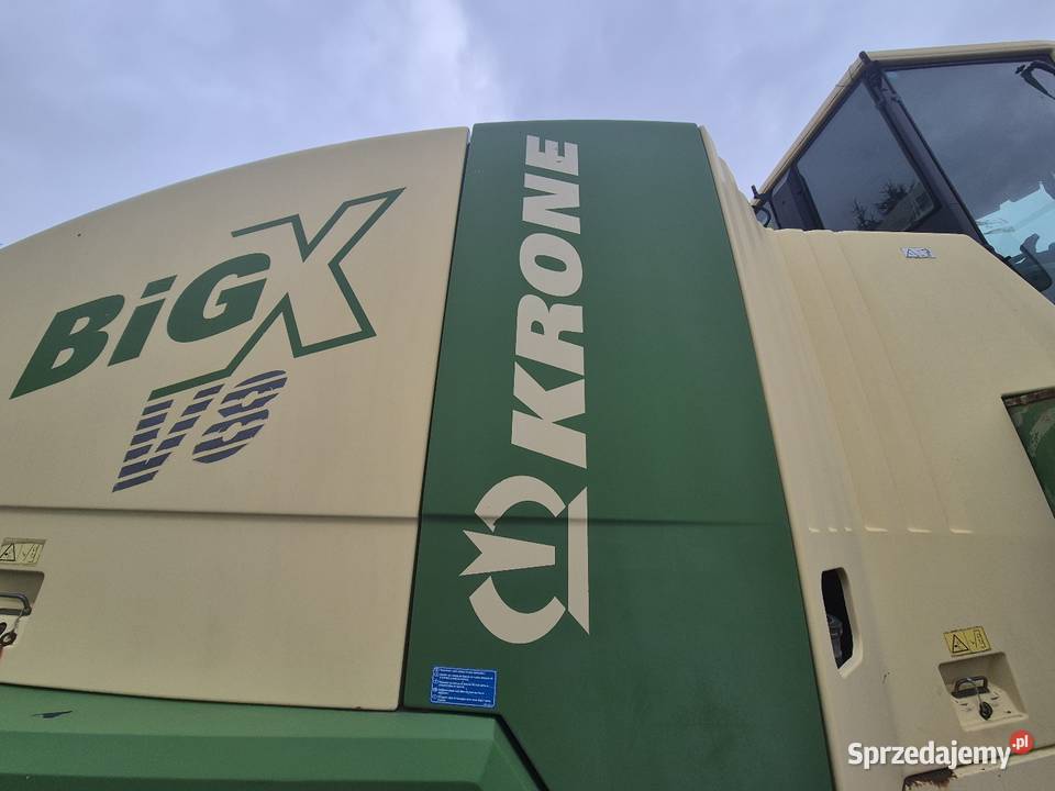 Sieczkarnia Krone V8 BigX 500 600 700 Do sieczkarni