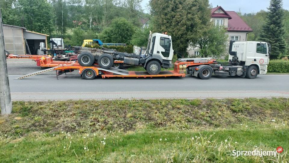 Naczepa niskopodwoziowa jednoosiowa Brzesko