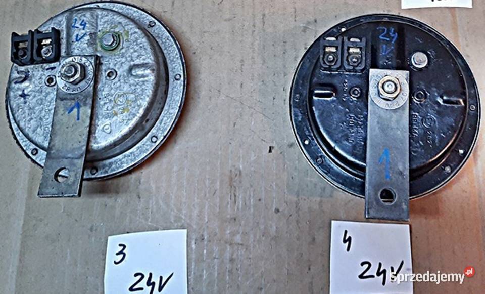 Sygnał dźwiękowy sygnały BELMA 24 V średnica 12 Ostrów Wielkopolski