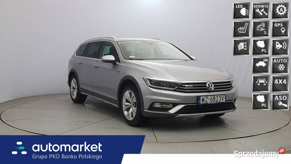 Volkswagen Passat Alltrack 20 TDI SCR 4Mot DSG Z czujnik zmierzchu Warszawa sprzedam