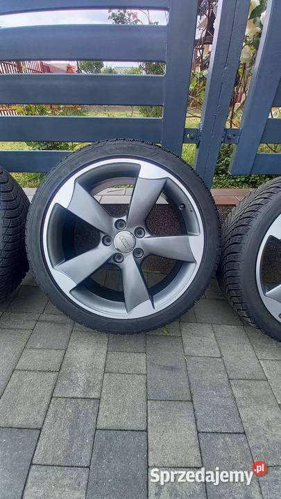 Felgi z oponami zimowymi 18 Audi rotor podkarpackie Rzeszów sprzedam
