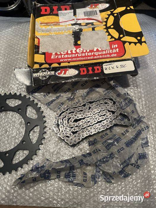 Naped zebatka Łancuch DID Kawasaki KLX650 KLX Pozostałe Poznań sprzedam