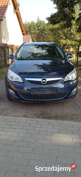 Opel Astra J Sports Tourer 14 Navi BT PDC nawigacja Astra Dębno