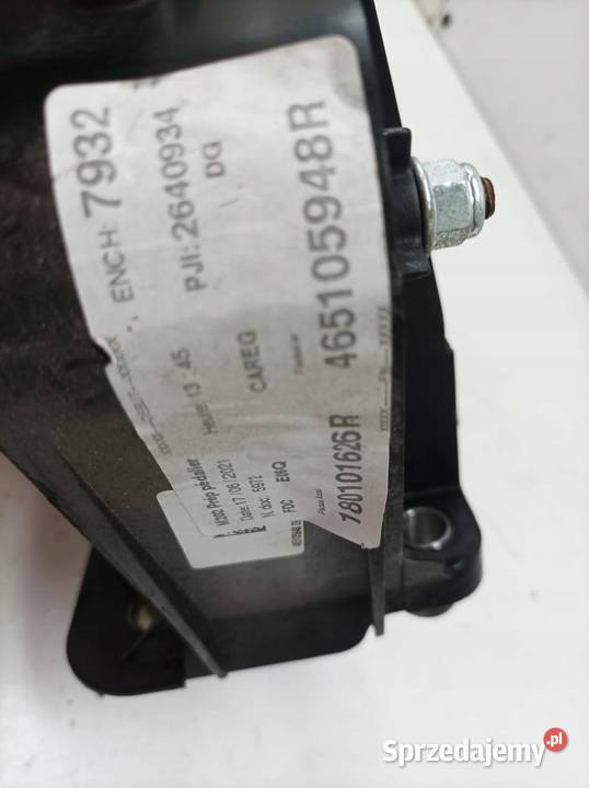 PEDAŁ HAMULCA 465105948R Opel Movano II 2010 świętokrzyskie