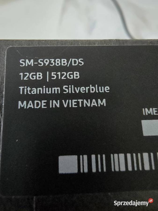 SAMSUNG Galaxy S25 Ultra 512GB Nowy KUPIONY W Wieliczka sprzedam