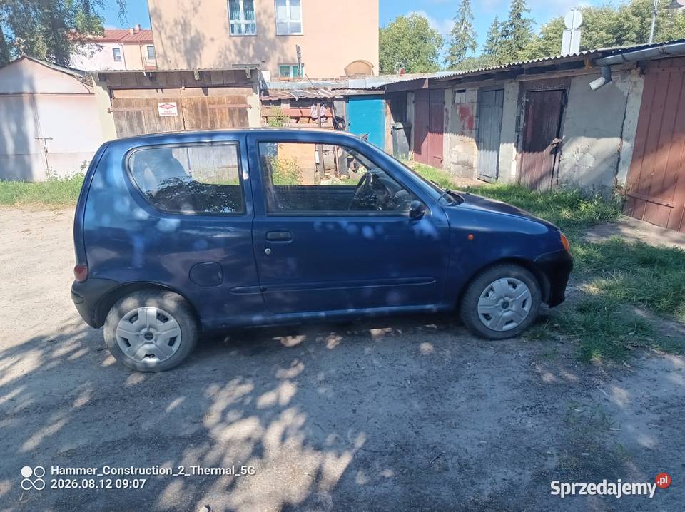 Fiat Seicento 1999r 900 benz Włodawa