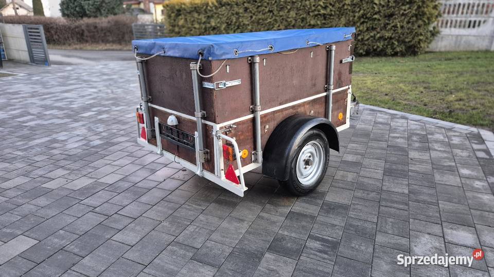 Przyczepka samochodowa do traktorka quada Głogówek