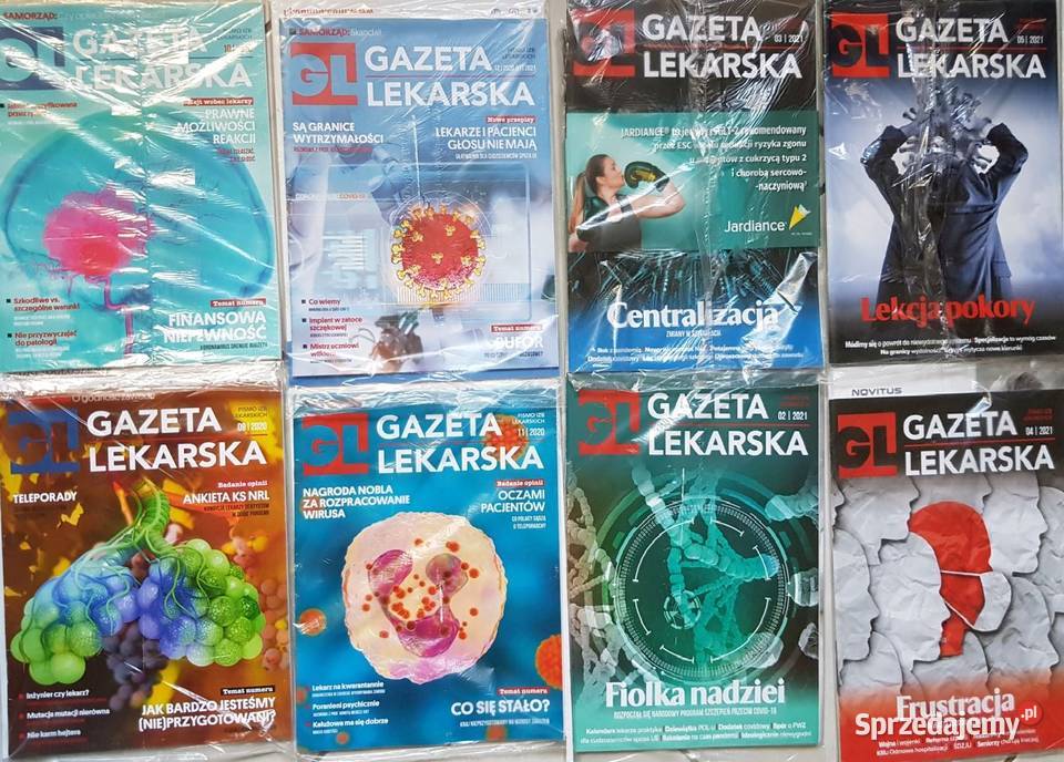 Gazeta Lekarska kolekcja czasopismo lekarzy świętokrzyskie Kielce