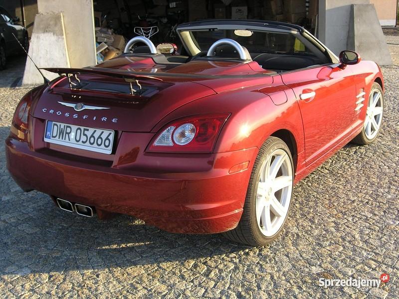 Chrysler Crossfire 32l 230 2005 r CABRIO Samochody osobowe Wrocław sprzedam