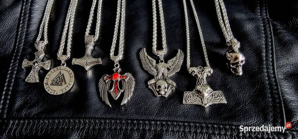 Wisiorek zawieszka stalowa czaszka czacha Harley Uniseks