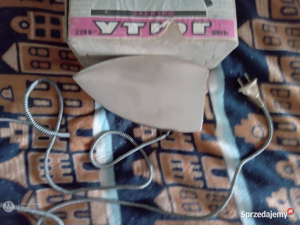 Sprzedam stare solidne żelazko PRL Antyki małopolskie Bukowno