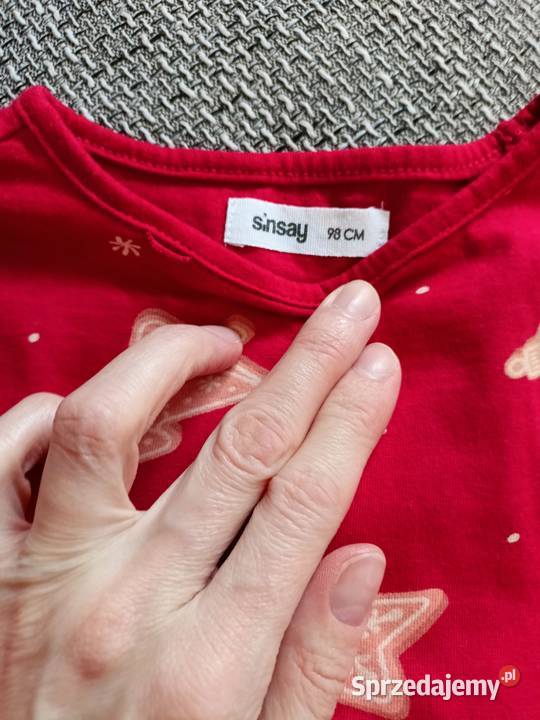 Śliczna sukienka świąteczna rozmiar 98 Sukienki i spódniczki Włocławek