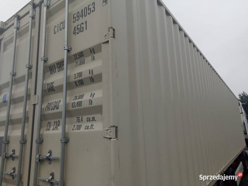 Sprzedam kontener morski magazynowy 12m nowy Gliwice