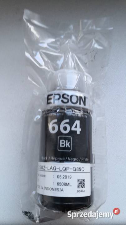 Tusz Epson 664 black Głubczyce