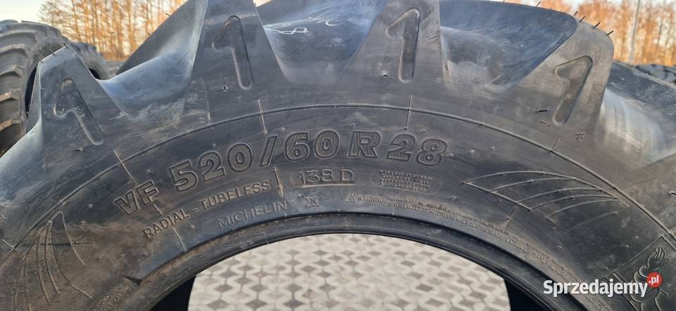 52060r28 48065r28 Michelin 2020r Nowe Nowe Miasto Lubawskie