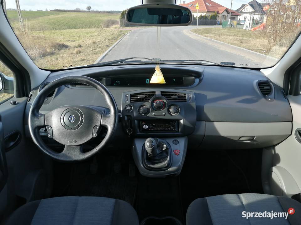 Renault scenic 2 2004 16 benzyna isofix klima 2 Zarejestrowany w Polsce Chełmno