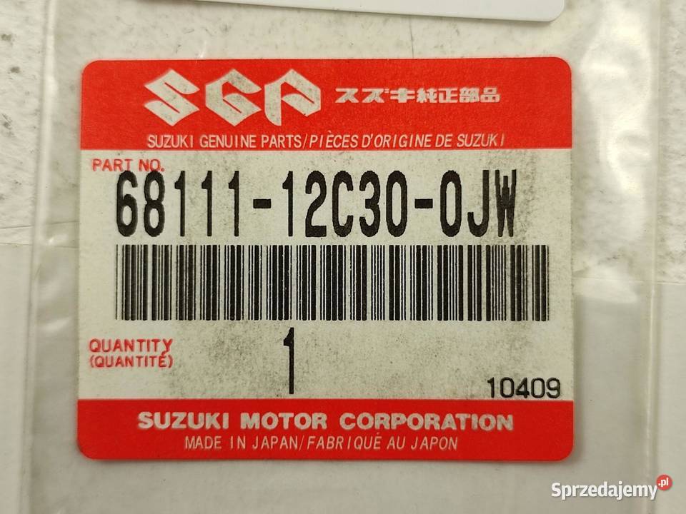 NAKLEJKA SUZUKI NA BAK SUZUKI TL1000R 19982003