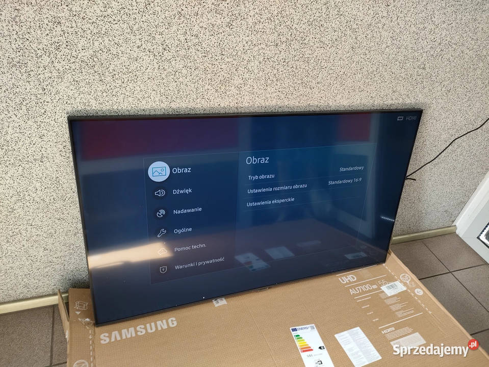Telewizor Samsung AU7172 UHD 4k Smart TV 55 nowy mazowieckie Radom