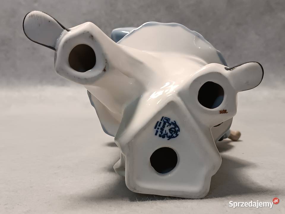 TENGRA Porcelanowy Klaun Pierrot grający na pomorskie Gdańsk sprzedam