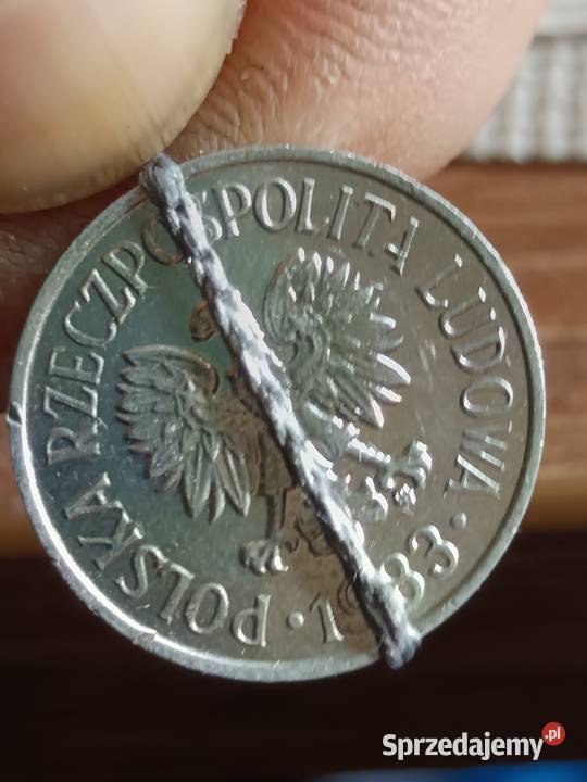 Sprzedam monetę 20 gr 1983 r lekka skrętka Chełm sprzedam