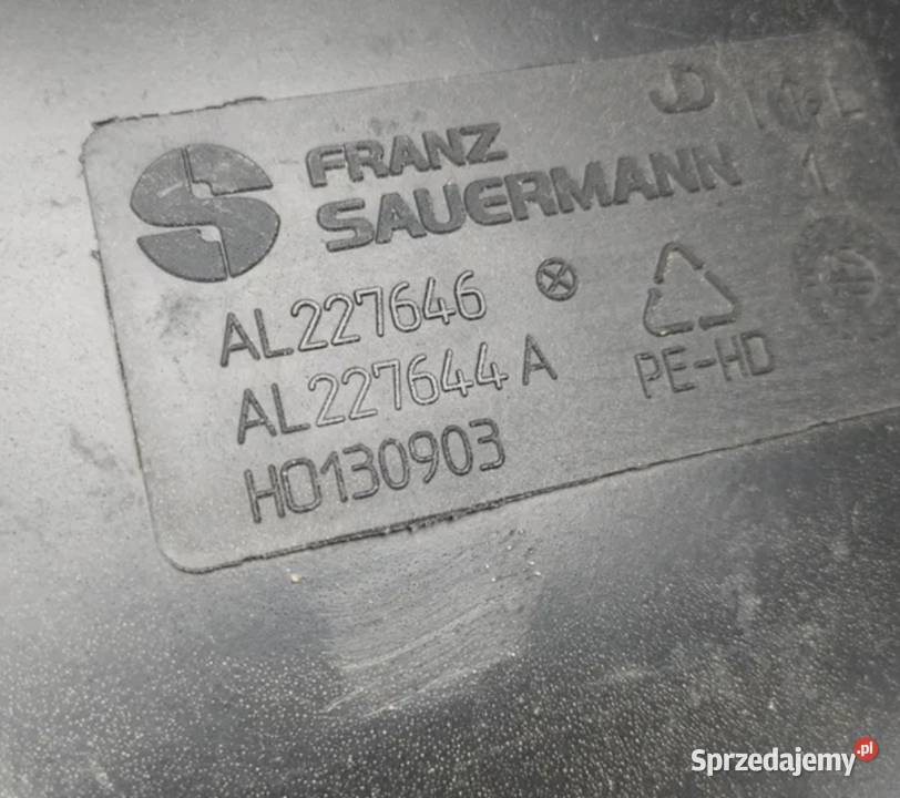 Zbiornik paliwa bak John deere 6250r 6230r 18r