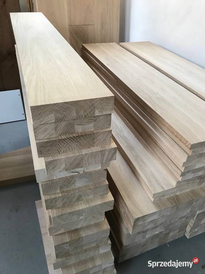 Dębowe stopnie schody trepy blaty 1000x300x40