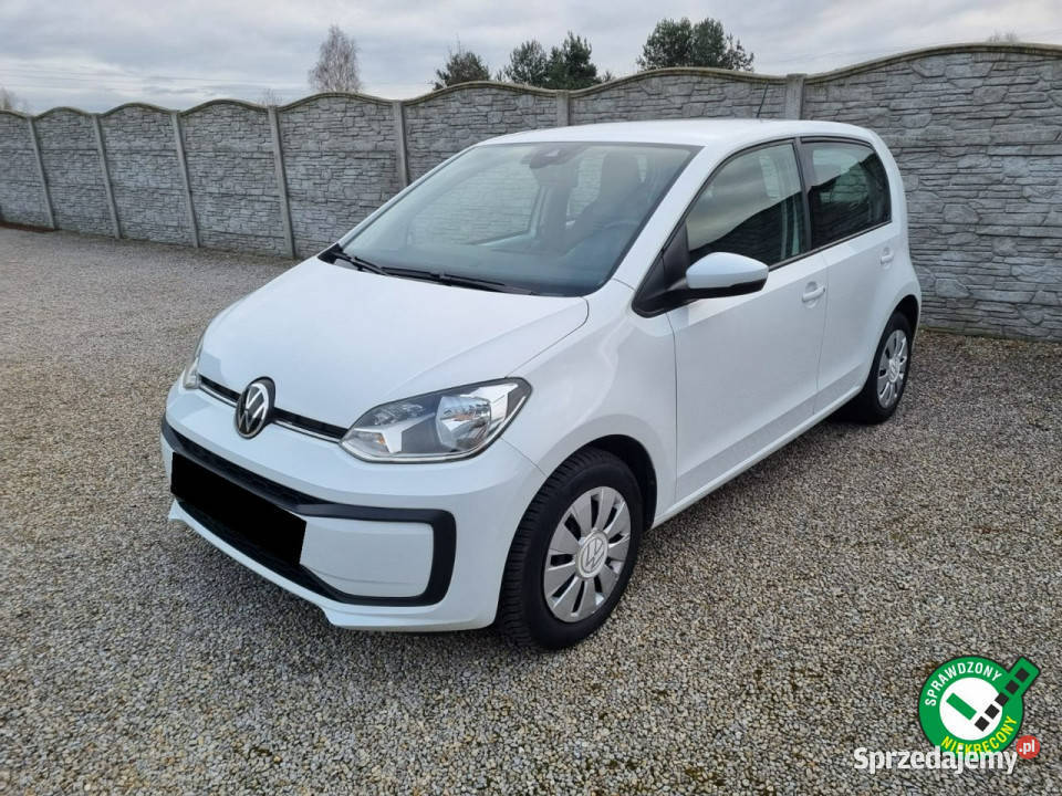 Volkswagen Up Climatronic Kamera cofania Zadbany biały up! śląskie Wojkowice Kościelne