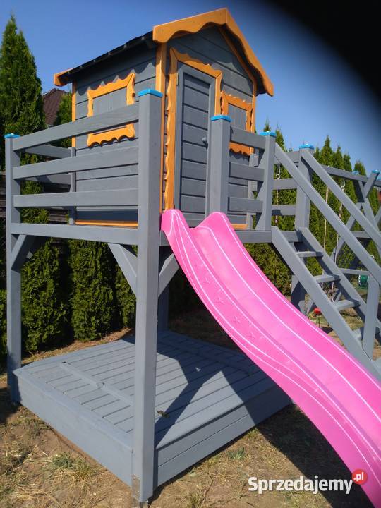 Plac zabaw domek dzieci Kostrzyn nad Odrą