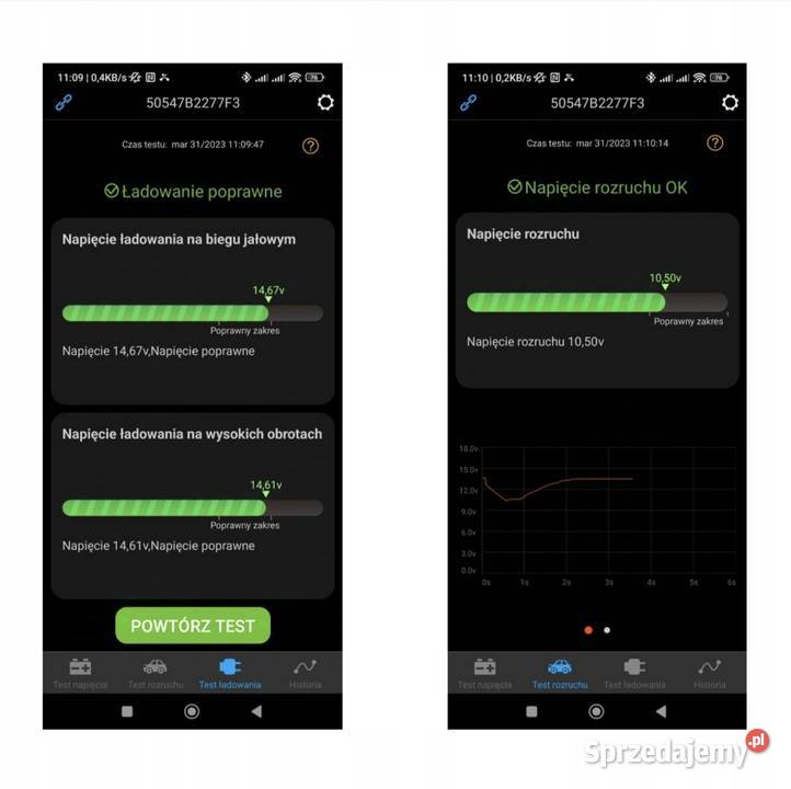 Tester akumulatora bluetootch Włocławek