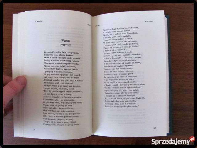 Wiersze polskie NORWID Wyd Łódzkie poezja Płock