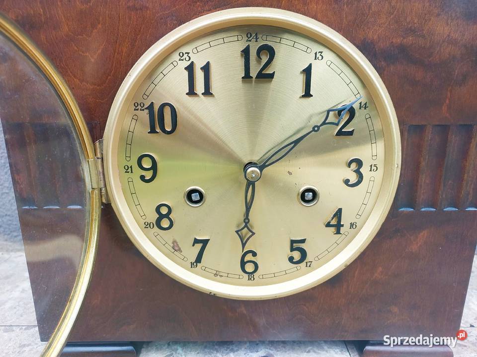 228 Stary zegar Junghans lata 30te art deco Tczew