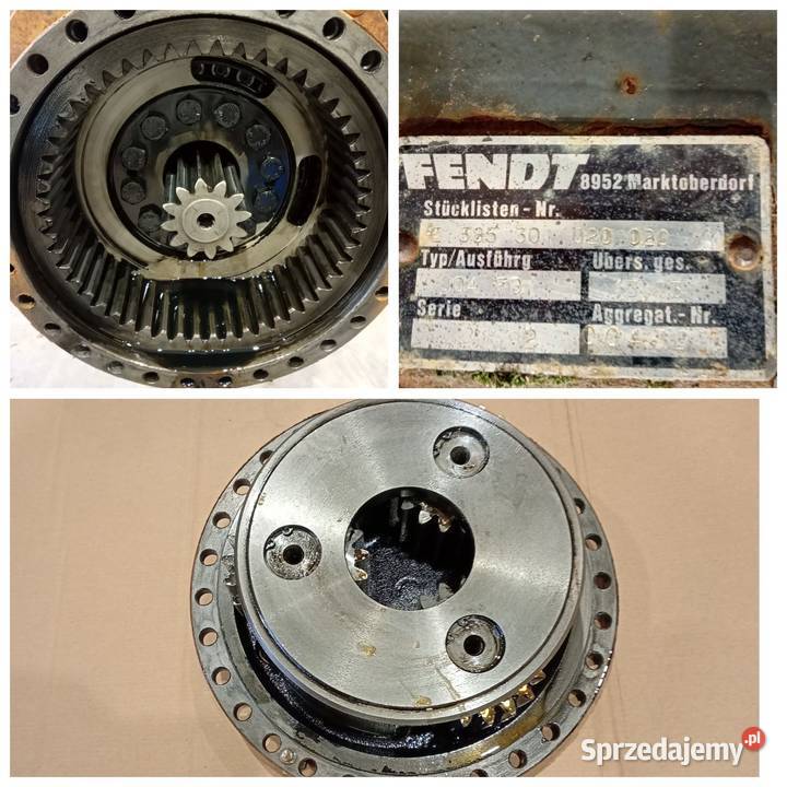 Układ planetarny Fendt 611612613614615 most Olsztyn