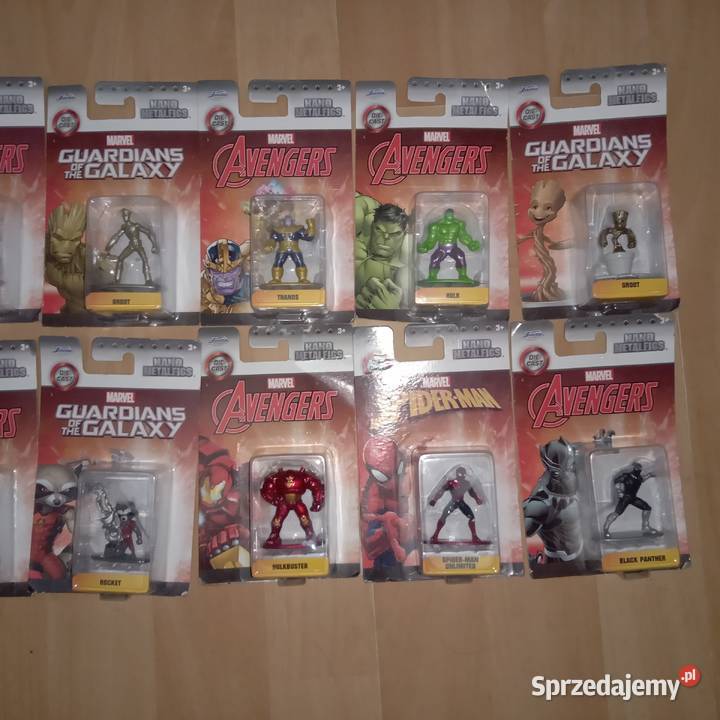 Figurki kolekcjonerskie Marvel 12 sztuk Szczecin