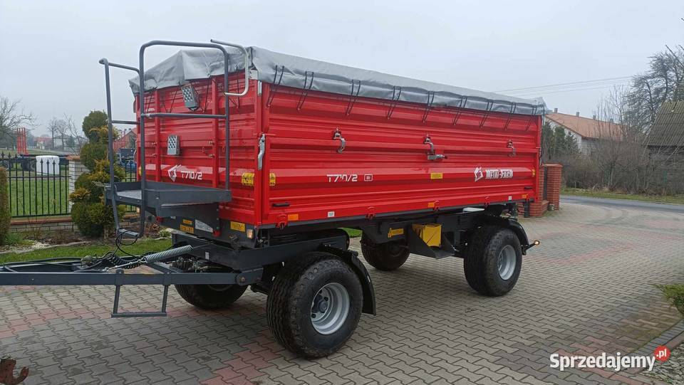 Przyczepa Metal Fach T7102 prawie nowa 2023 8 Radom