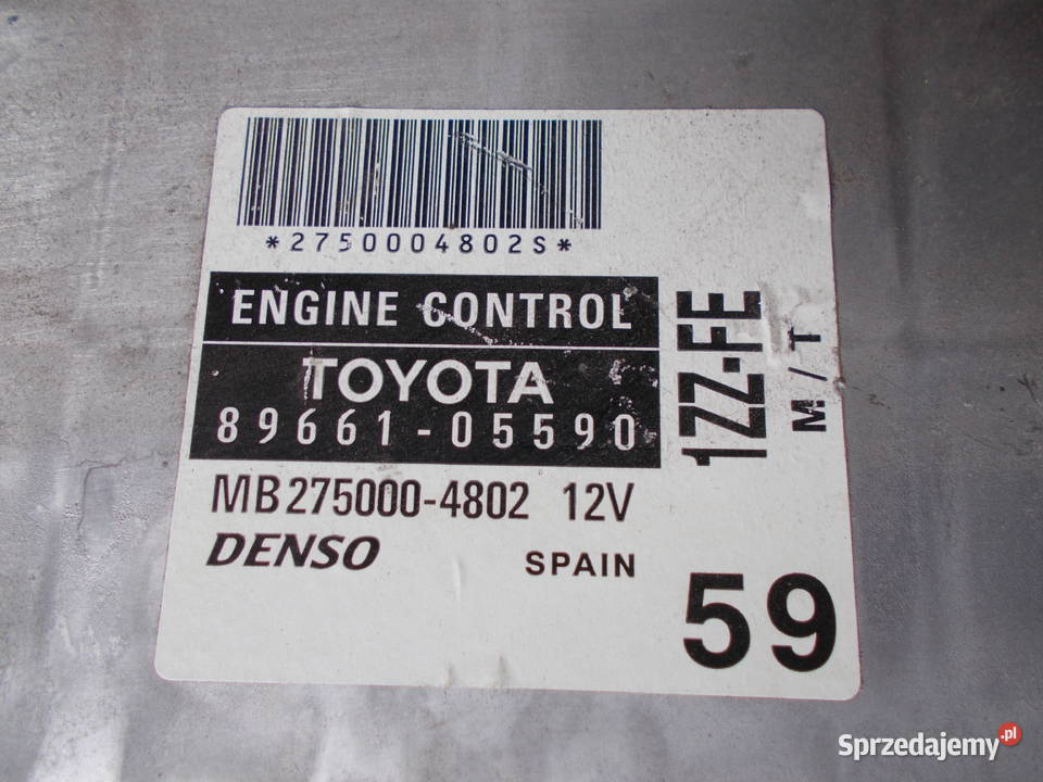 TOYOTA AVENSIS T25 18 komputer sterownik silnika sprzedam