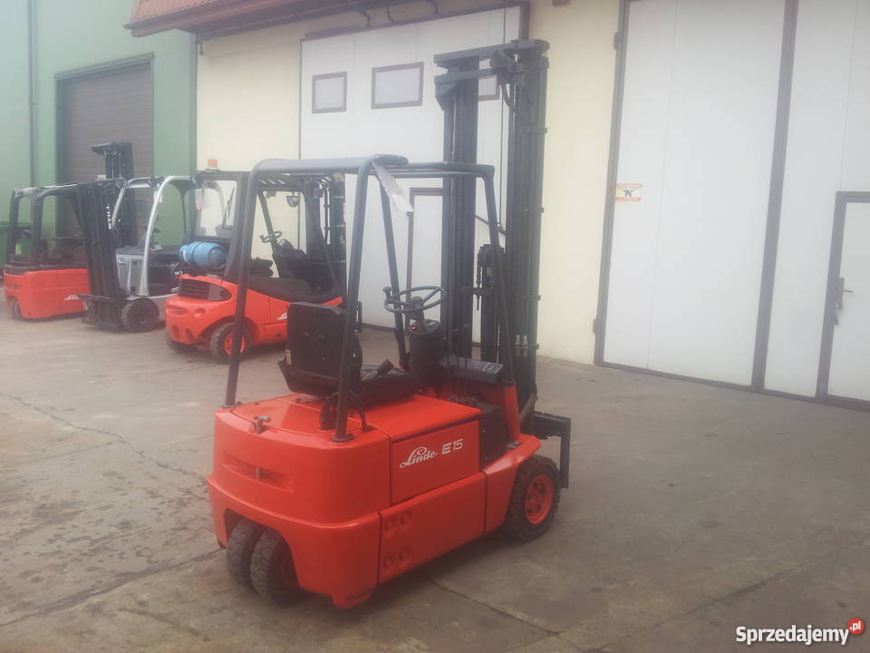 Wózek widłowy Linde E15 324 Belsk Duży sprzedam