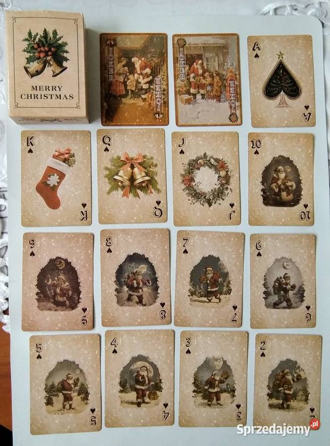 Karty do gry w stylu vintage śląskie Żory