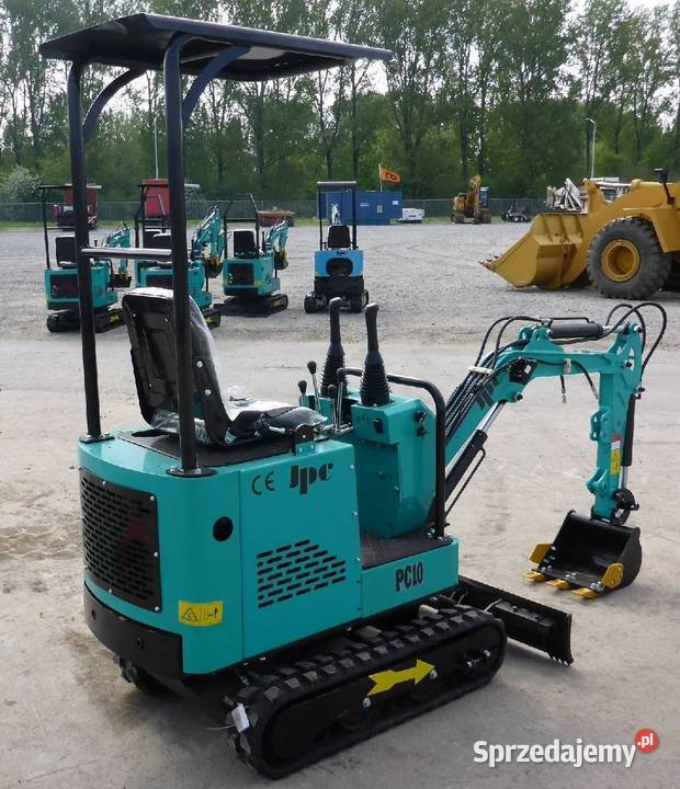Mini koparka JPC PC10 1 ton Diesel 12 Rok produkcji 2022 małopolskie sprzedam