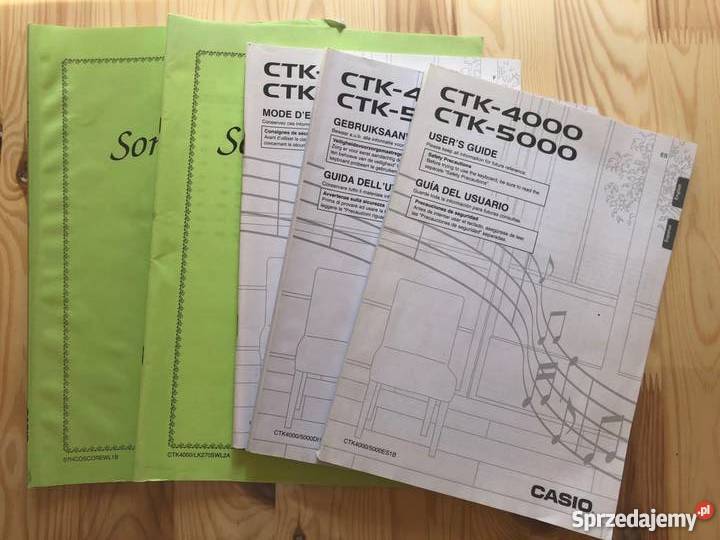 KEYBOARD CASIO CTK4000 Z STOJAKIEM STAN NOWY I Skierniewice