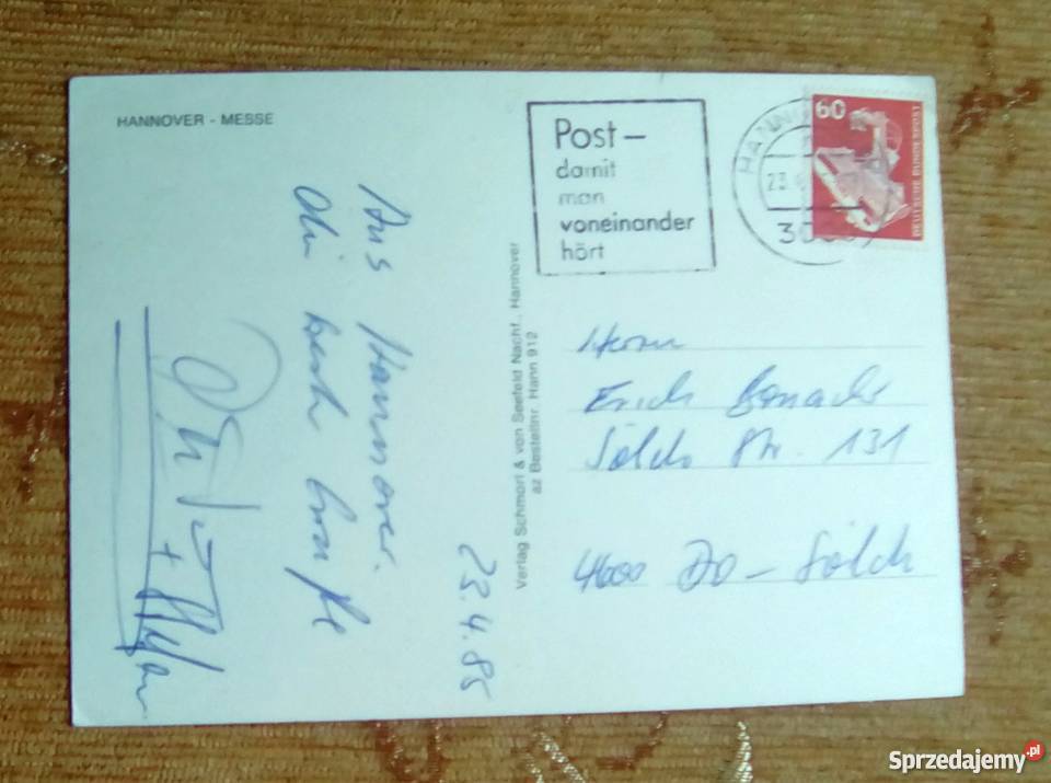 HANOWER WIDOK NA HALE TARGOWO WYSTAWOWĄ