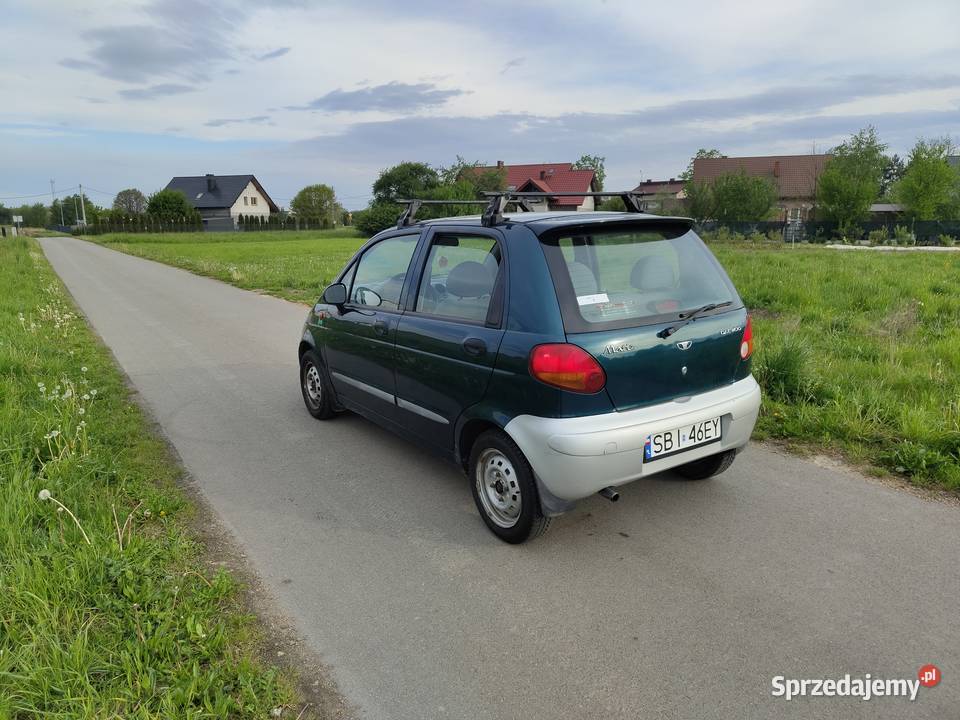 Daewoo Matiz 2002 08 długie opłaty VAT marża małopolskie Bobrek