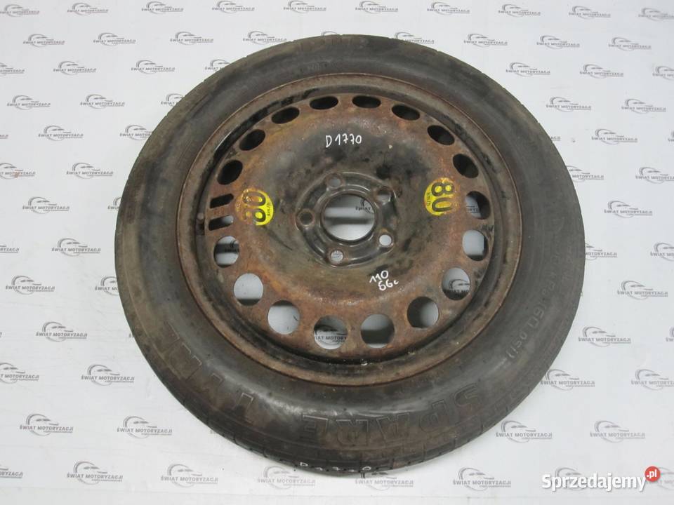 OPEL VECTRA C koło dojazdowe 1258516 99M 5x110
