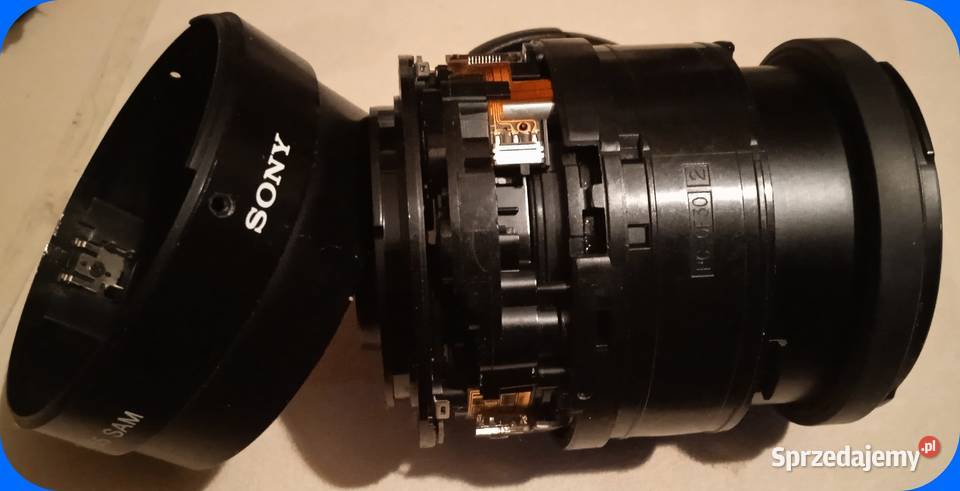 Sony obiektyw SAL1855 N50 uszkodzony Thailand Andrzejów