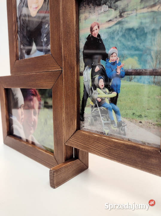 Ramka Na Zdjęcia 10x15 DREWNO Napis Kochanej