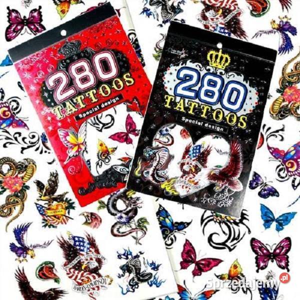 Zestaw Tatuaży Tatuaże Tymczasowe Zmywalne Mogilany sprzedam