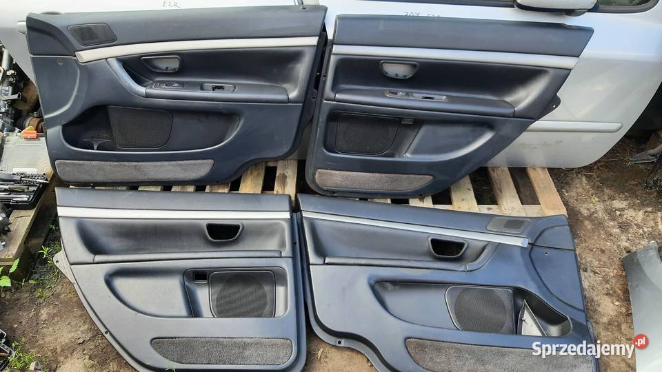 tapicerka drzwi boczek skóra VOLVO s80 I 9806r Dębno