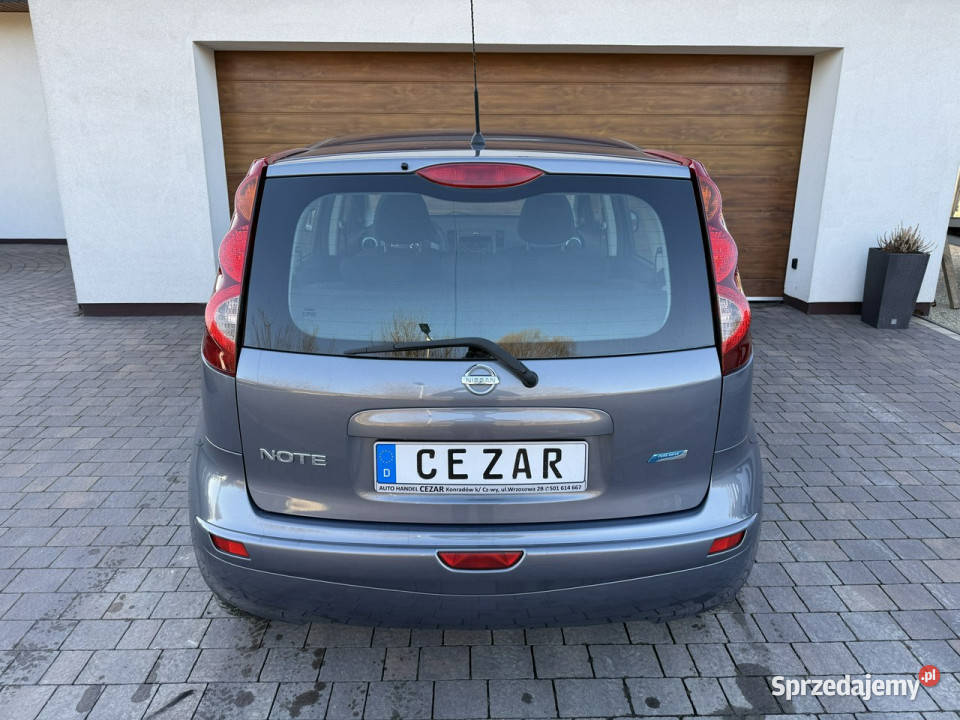 Nissan Note Nissan Note 14 benzyna serwis ASO Hatchback śląskie
