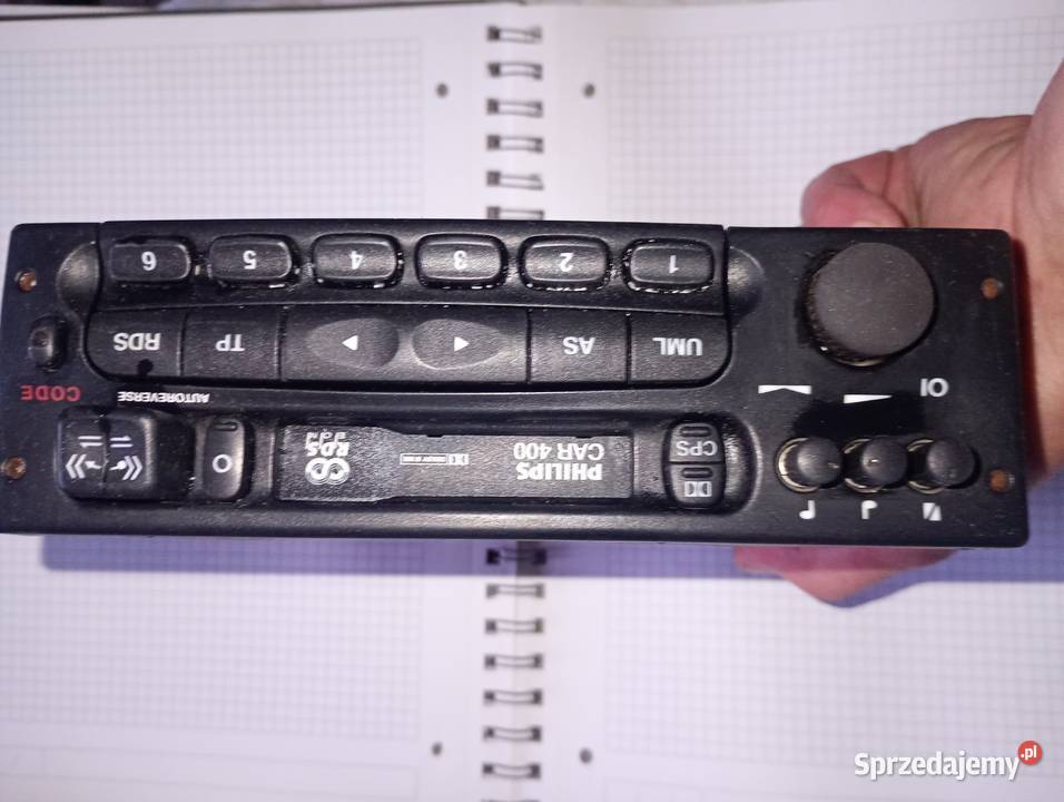 Radio na kasety PHILIPS CAR 400 Panel nowy Wrocław