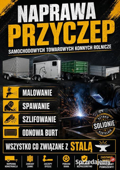 Remonty przyczep Rybnik