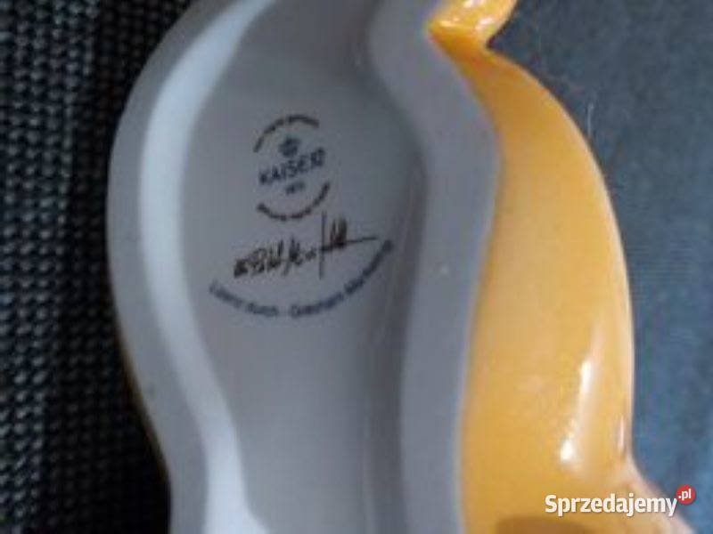 Piękna porcelanowa skarbonka Kaiser Bavaria z śląskie